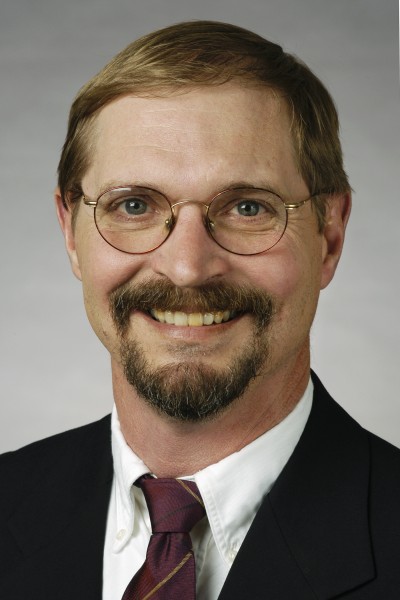 Bruce Jones, director of the Center for Dairy Profitability and professor of agricultural economics, is chair of the UW-Madison Athletic Board. ©UW-Madison University Communications 608/262-0067 Photo by: Michael Forster Rothbart Date:  1/04    File#:   D100 digital camera frame 1085