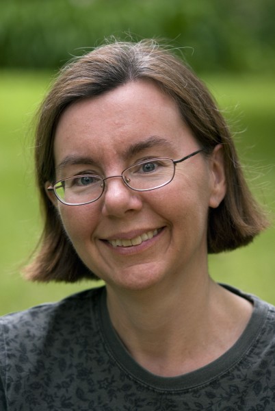 Susan Paskewitz, professor of entomology at the University of Wisconsin-Madison, poses while conducting field research on June 12, 2008. ©UW-Madison University Communications 608/262-0067 Photo by: Jeff Miller Date:  06/08    File#:  NIKON D200 digital frame 3043