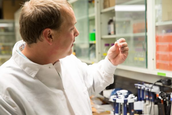 Greg in lab